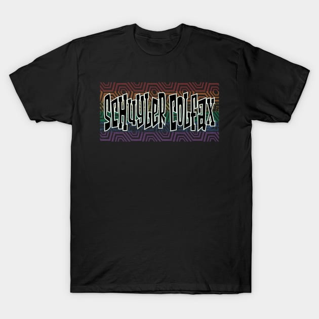 LGBTQ PRIDE EQUAL USA SCHUYLER COLFAX T-Shirt by Zodiac BeMac